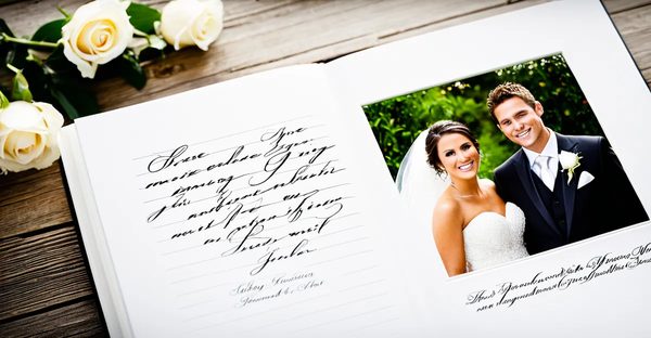 Créez des souvenirs inoubliables avec un livre d'or mariage