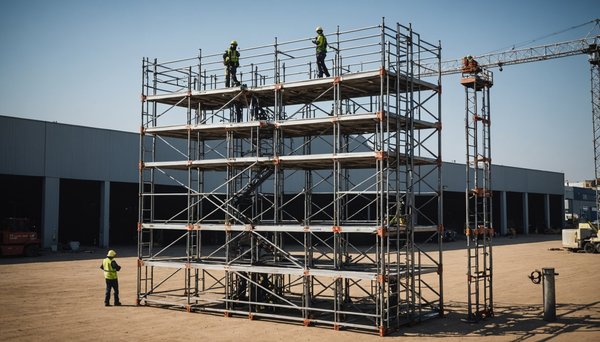 Echafaudage multidirectionnel meka-48 : polyvalence et sécurité